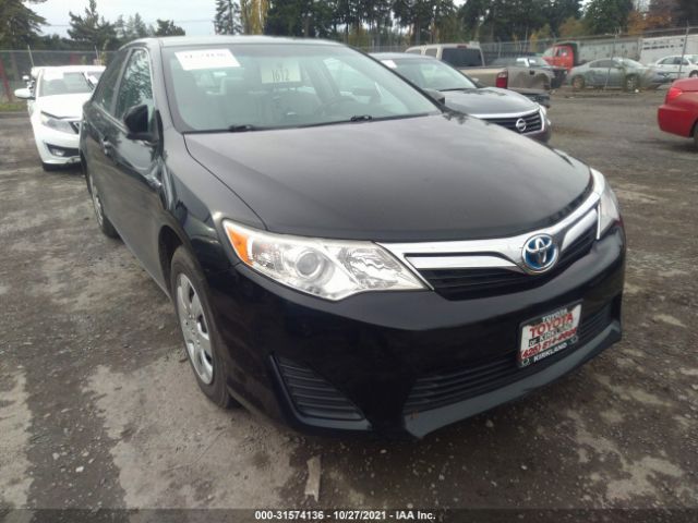 TOYOTA CAMRY HYBRID 2013 4t1bd1fk0du095486