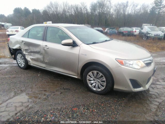 TOYOTA CAMRY HYBRID 2014 4t1bd1fk0eu117536