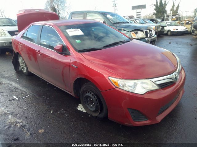 TOYOTA CAMRY HYBRID 2012 4t1bd1fk1cu020097