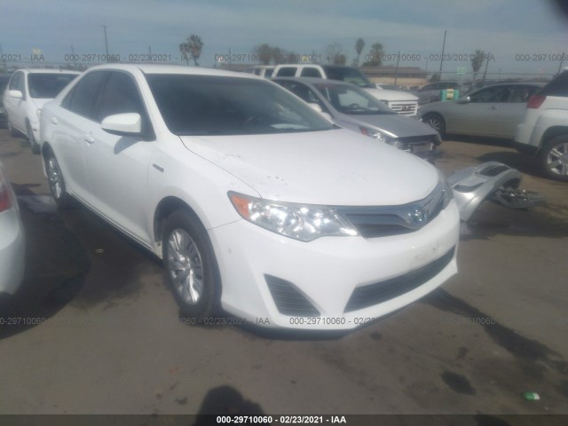 TOYOTA CAMRY HYBRID 2012 4t1bd1fk1cu023579