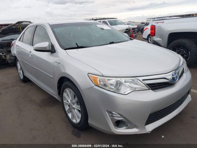 TOYOTA CAMRY HYBRID 2012 4t1bd1fk1cu032542