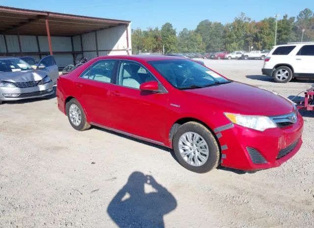 TOYOTA CAMRY HYBRID 2012 4t1bd1fk1cu045288