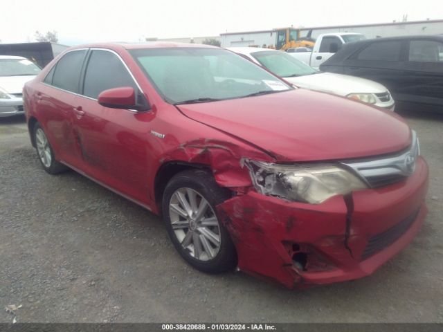 TOYOTA CAMRY HYBRID 2013 4t1bd1fk1du064229