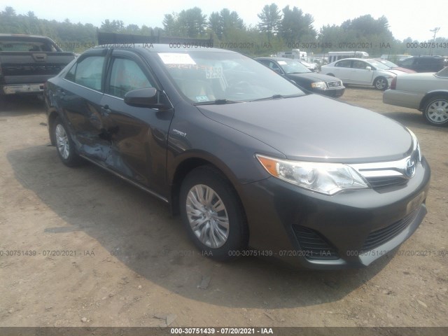 TOYOTA CAMRY HYBRID 2013 4t1bd1fk1du090104