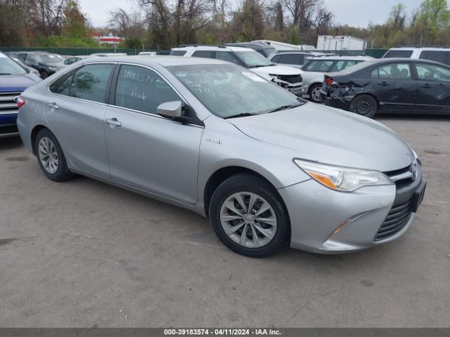 TOYOTA CAMRY HYBRID 2017 4t1bd1fk1hu216144