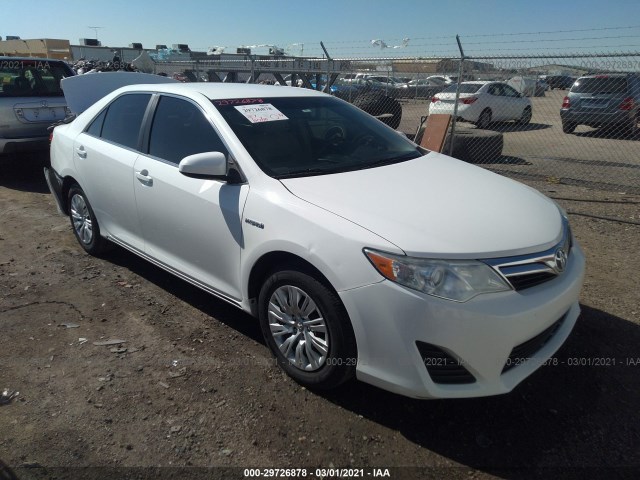 TOYOTA CAMRY HYBRID 2012 4t1bd1fk2cu016642