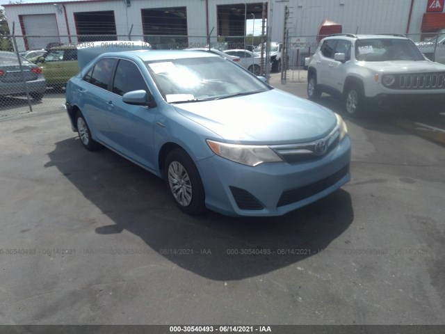 TOYOTA CAMRY HYBRID 2012 4t1bd1fk2cu018374