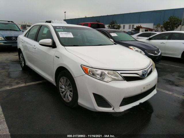 TOYOTA CAMRY HYBRID 2012 4t1bd1fk2cu018469