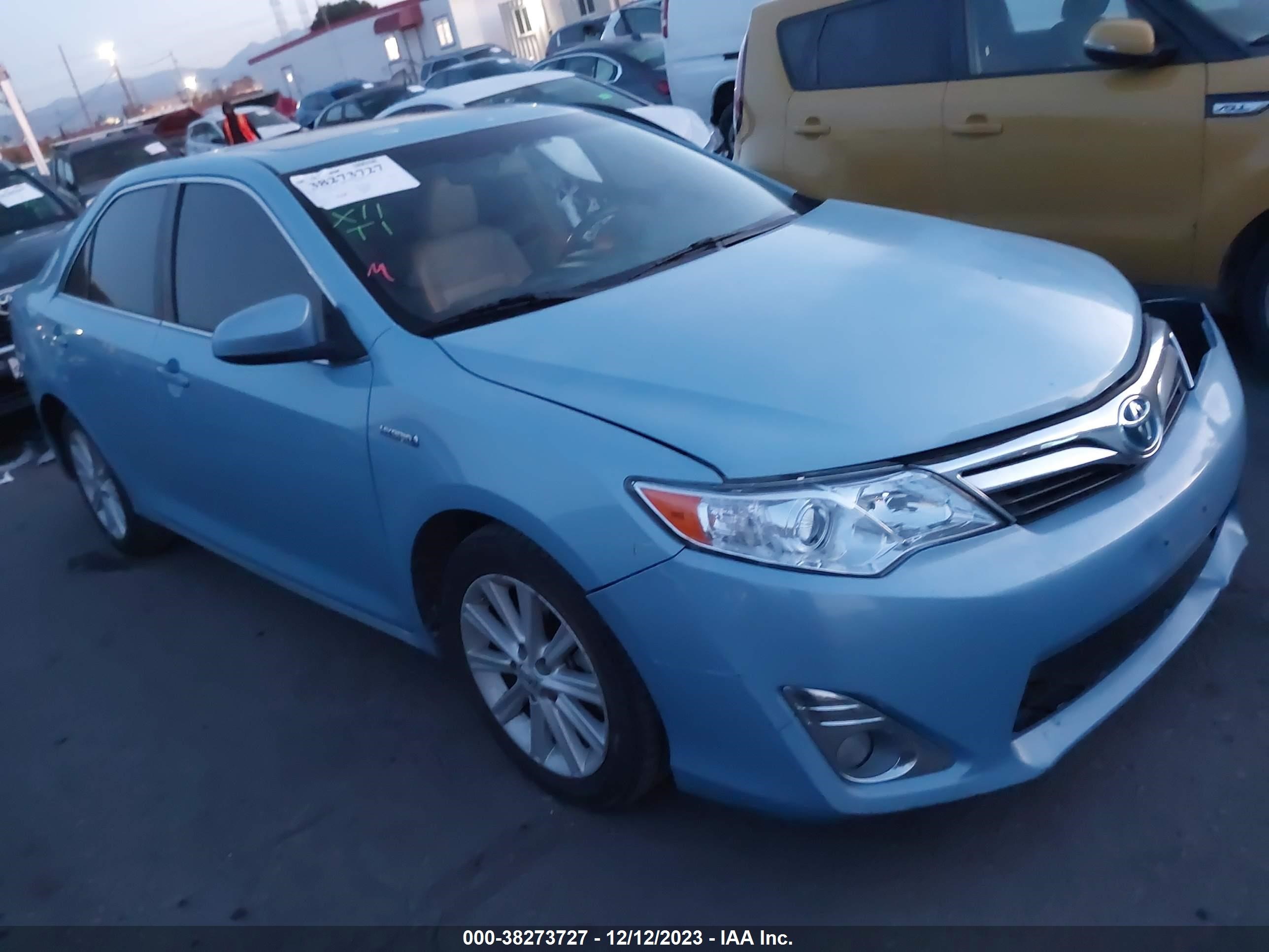 TOYOTA CAMRY 2012 4t1bd1fk2cu057238