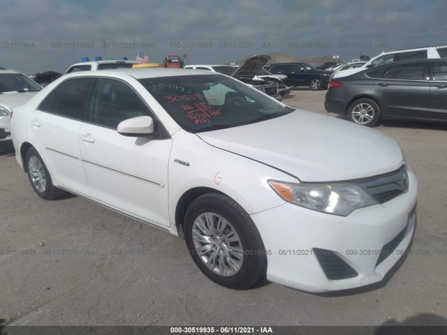 TOYOTA CAMRY HYBRID 2013 4t1bd1fk2du068628