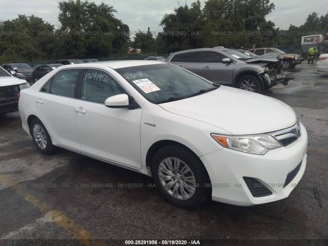 TOYOTA CAMRY HYBRID 2013 4t1bd1fk2du076342