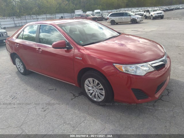 TOYOTA CAMRY HYBRID 2013 4t1bd1fk2du084635