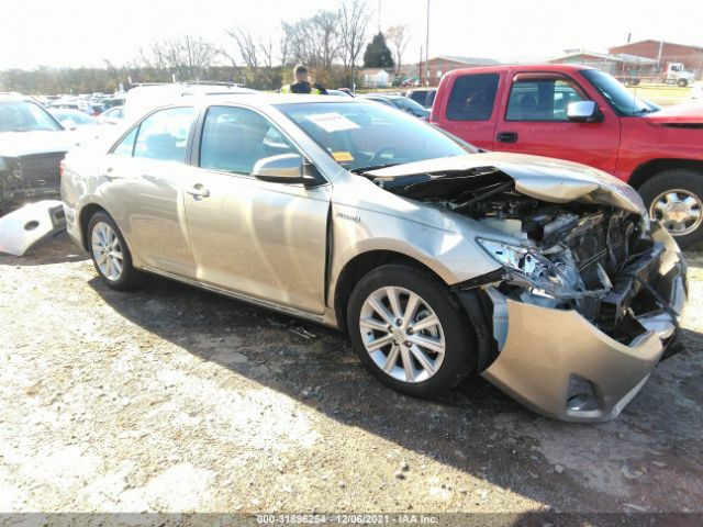 TOYOTA CAMRY HYBRID 2014 4t1bd1fk2eu106134