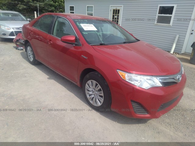 TOYOTA CAMRY HYBRID 2014 4t1bd1fk2eu121412