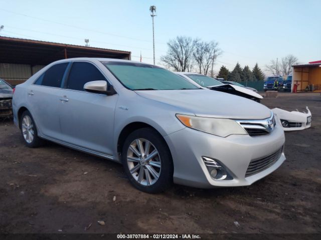 TOYOTA CAMRY HYBRID 2012 4t1bd1fk3cu013345