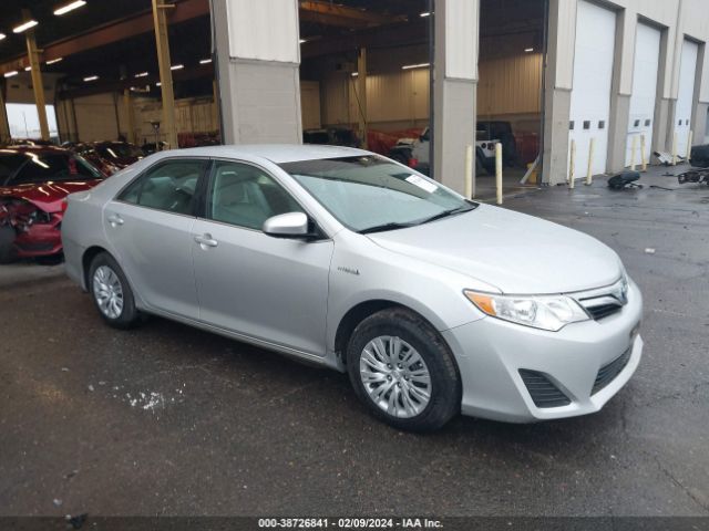 TOYOTA CAMRY HYBRID 2012 4t1bd1fk3cu056213