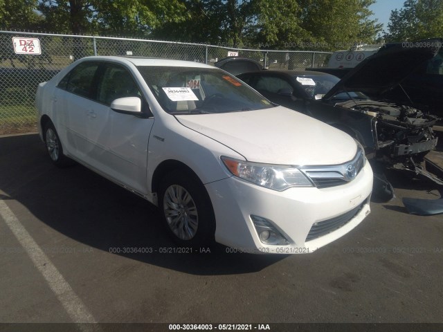 TOYOTA CAMRY HYBRID 2012 4t1bd1fk3cu063016