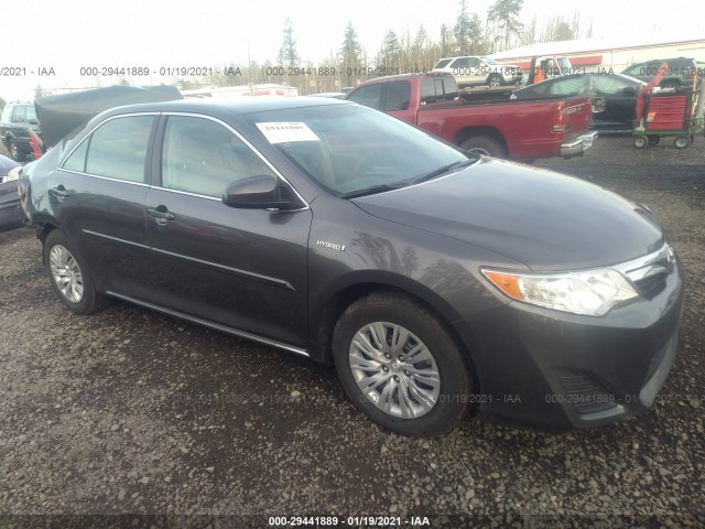 TOYOTA CAMRY HYBRID 2013 4t1bd1fk3du083137