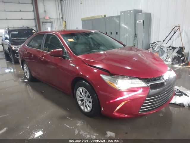 TOYOTA CAMRY HYBRID 2016 4t1bd1fk3gu183064