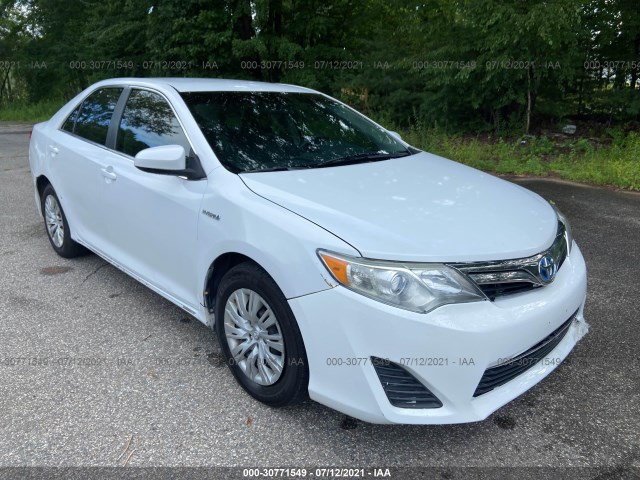 TOYOTA CAMRY HYBRID 2012 4t1bd1fk4cu021678