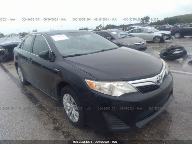 TOYOTA CAMRY HYBRID 2012 4t1bd1fk4cu028856