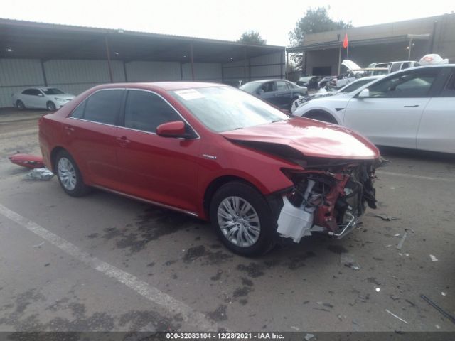 TOYOTA CAMRY HYBRID 2013 4t1bd1fk4du070882