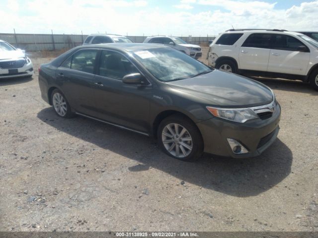 TOYOTA CAMRY HYBRID 2013 4t1bd1fk4du080098