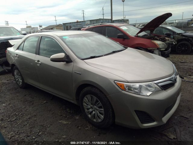 TOYOTA CAMRY HYBRID 2013 4t1bd1fk4du081543