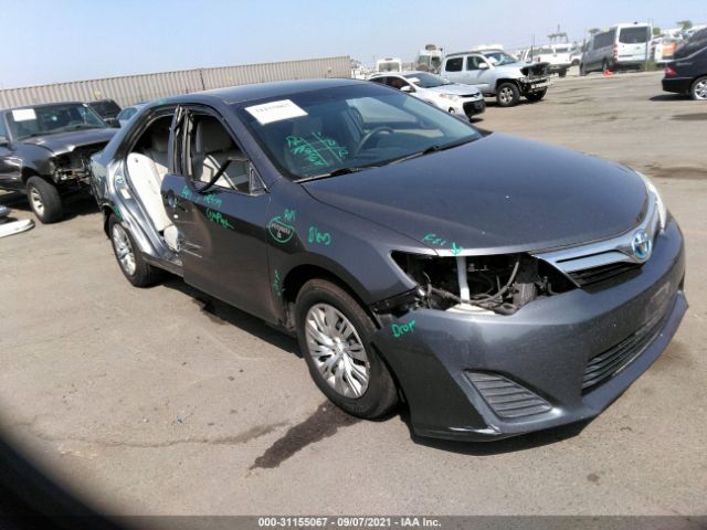 TOYOTA CAMRY HYBRID 2014 4t1bd1fk4eu117572