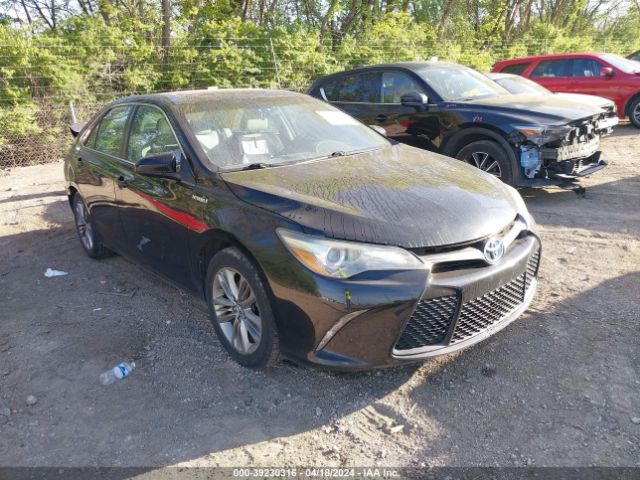 TOYOTA CAMRY HYBRID 2015 4t1bd1fk4fu156969