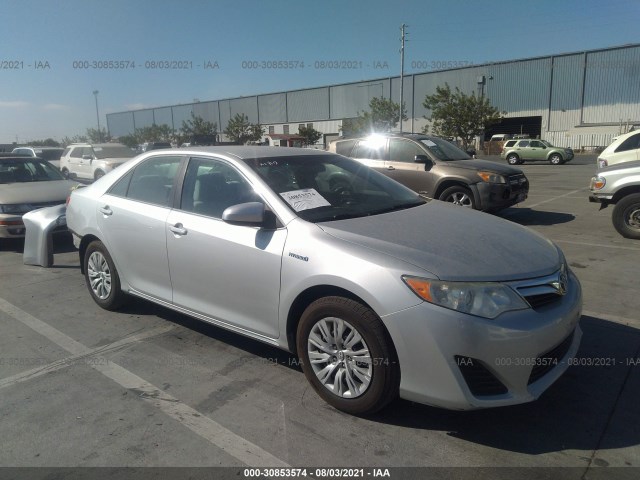 TOYOTA CAMRY HYBRID 2012 4t1bd1fk5cu005439