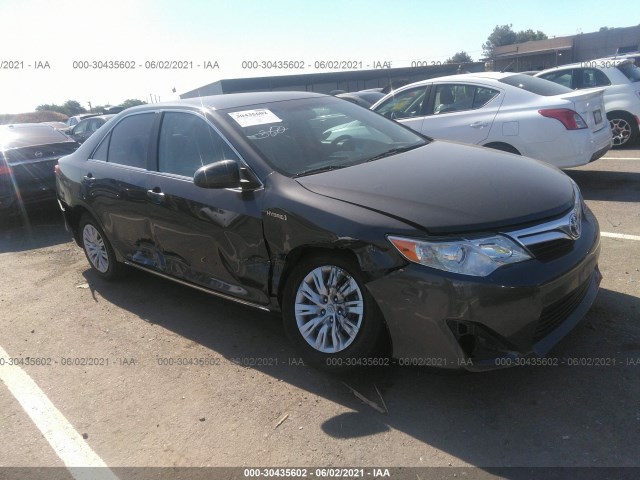 TOYOTA CAMRY HYBRID 2012 4t1bd1fk5cu019177