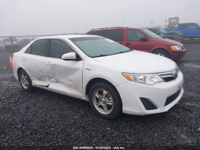 TOYOTA CAMRY HYBRID 2012 4t1bd1fk5cu031278