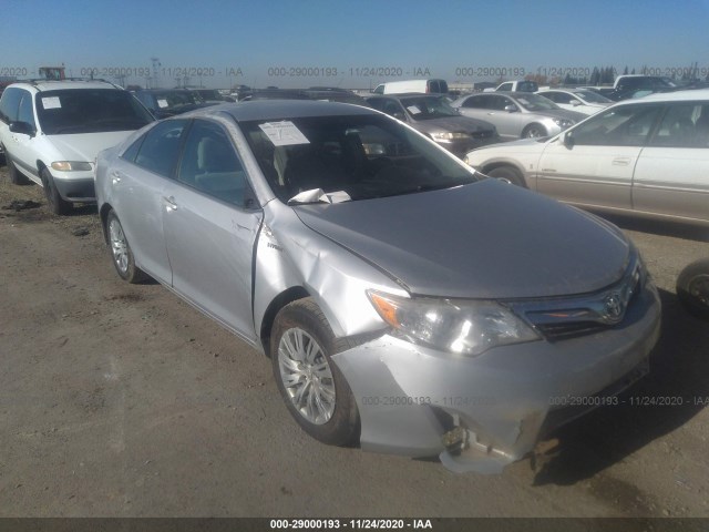 TOYOTA CAMRY HYBRID 2014 4t1bd1fk5eu098157