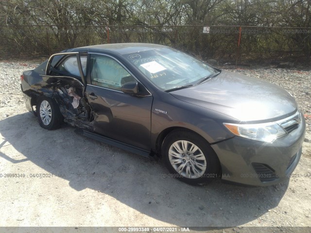 TOYOTA CAMRY HYBRID 2014 4t1bd1fk5eu109481