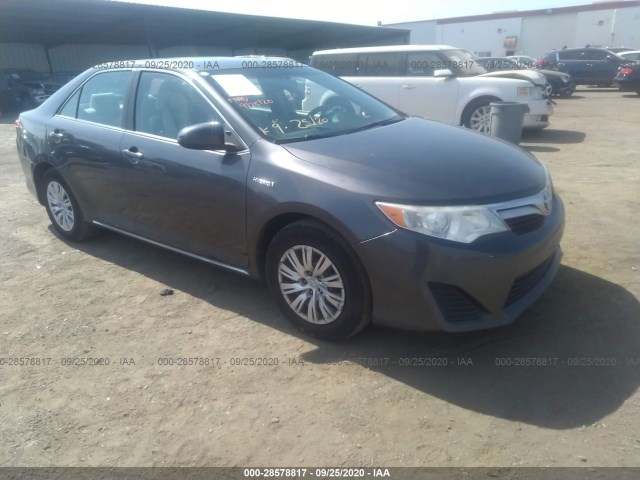 TOYOTA CAMRY HYBRID 2014 4t1bd1fk5eu109822