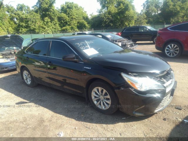 TOYOTA CAMRY HYBRID 2016 4t1bd1fk5gu190730