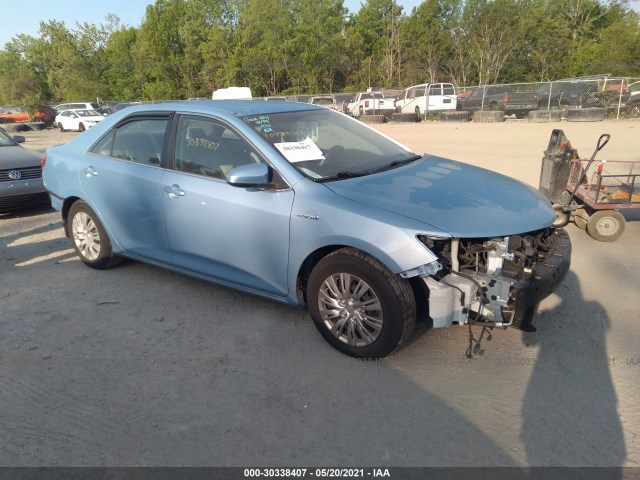 TOYOTA CAMRY HYBRID 2012 4t1bd1fk6cu010326