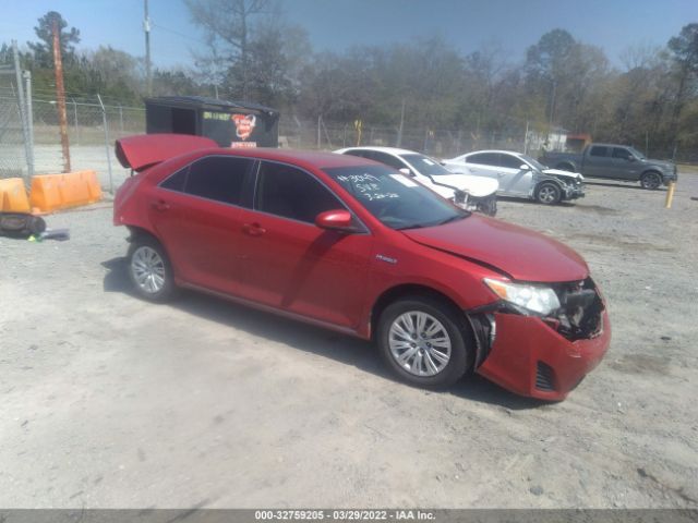 TOYOTA CAMRY HYBRID 2012 4t1bd1fk6cu014876