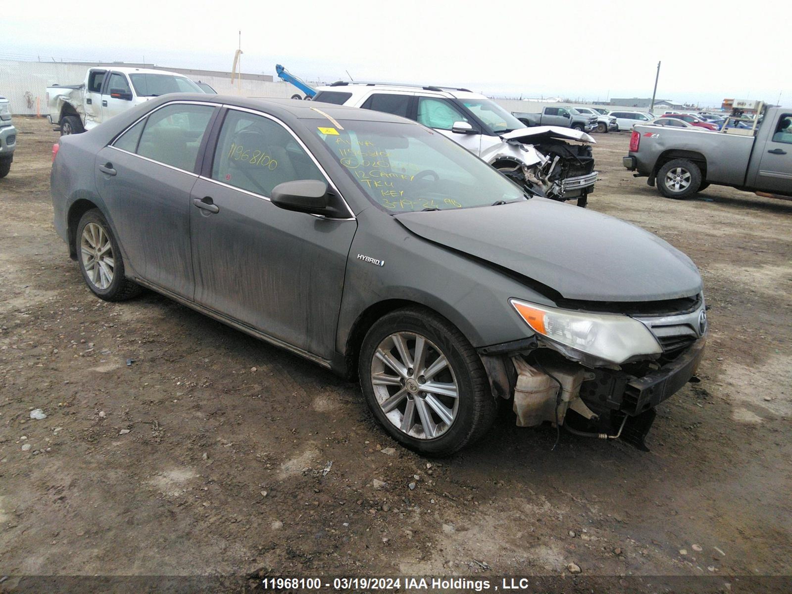 TOYOTA CAMRY 2012 4t1bd1fk6cu020225