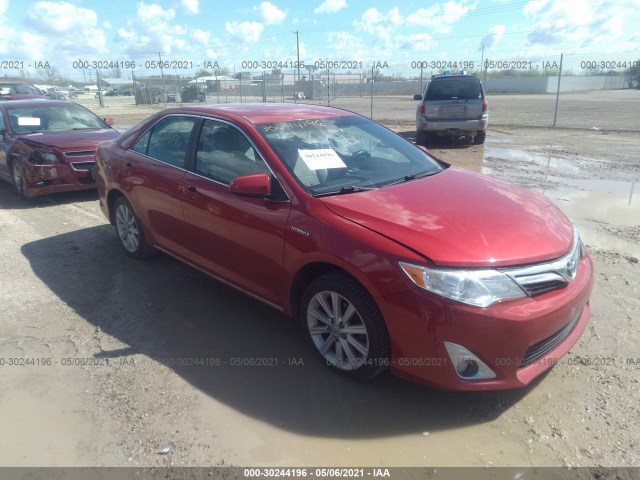 TOYOTA CAMRY HYBRID 2012 4t1bd1fk6cu024887