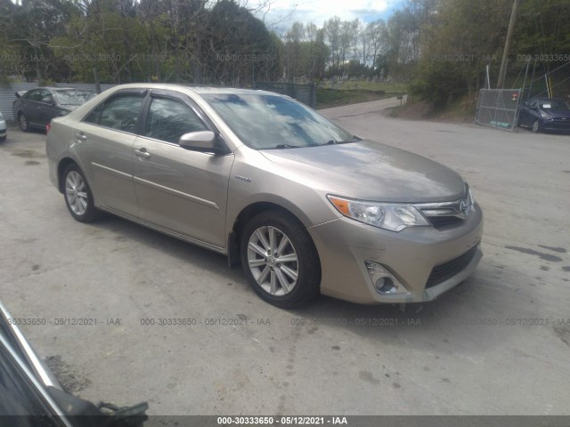 TOYOTA CAMRY HYBRID 2014 4t1bd1fk6eu102958