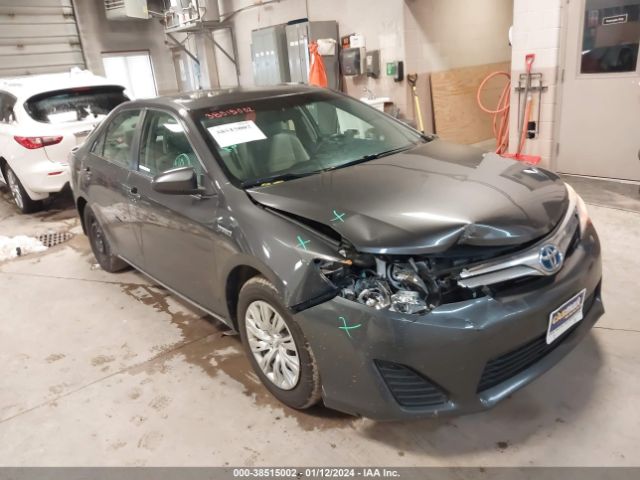 TOYOTA CAMRY HYBRID 2014 4t1bd1fk6eu108081