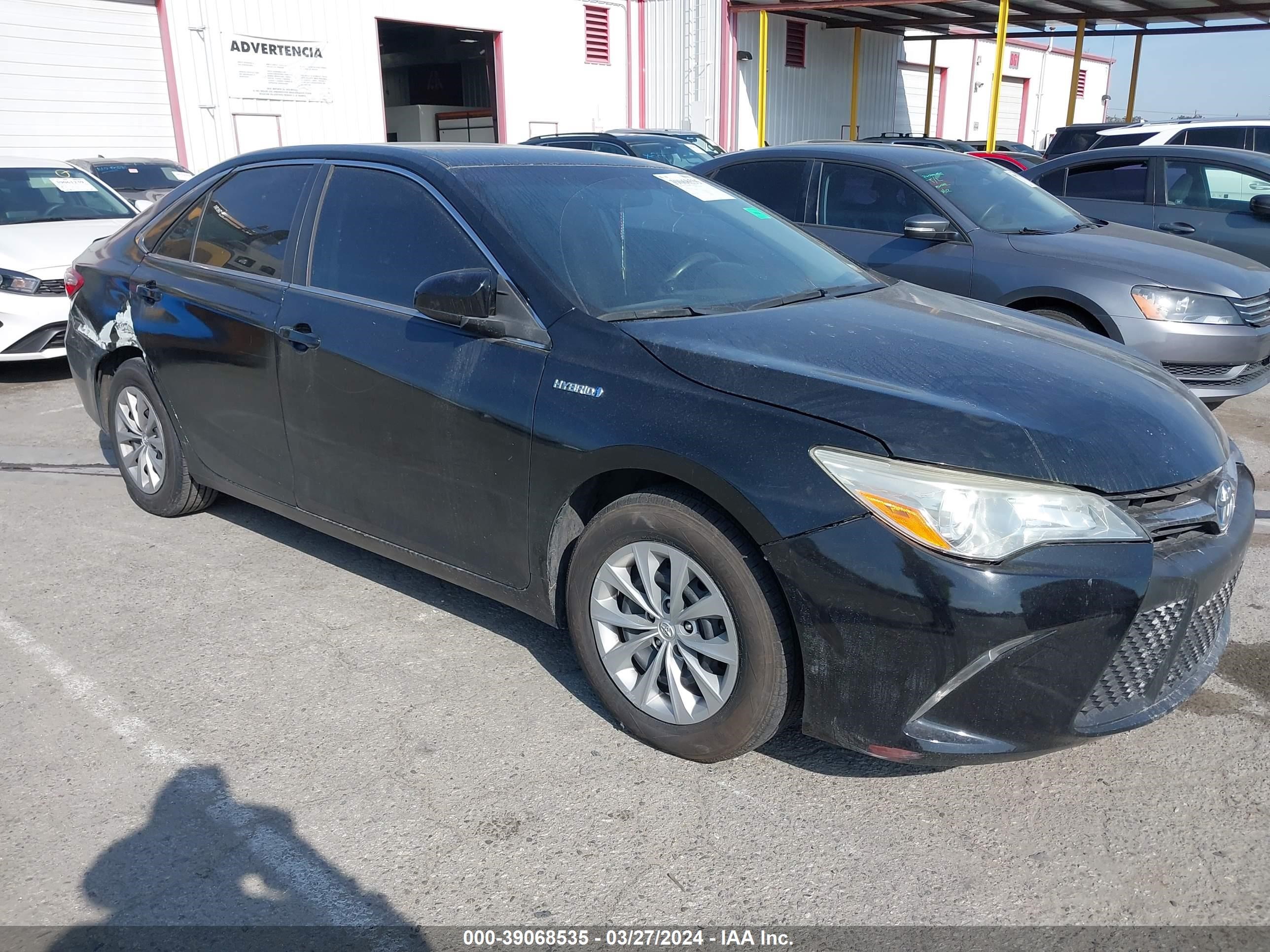 TOYOTA CAMRY 2015 4t1bd1fk6fu147609