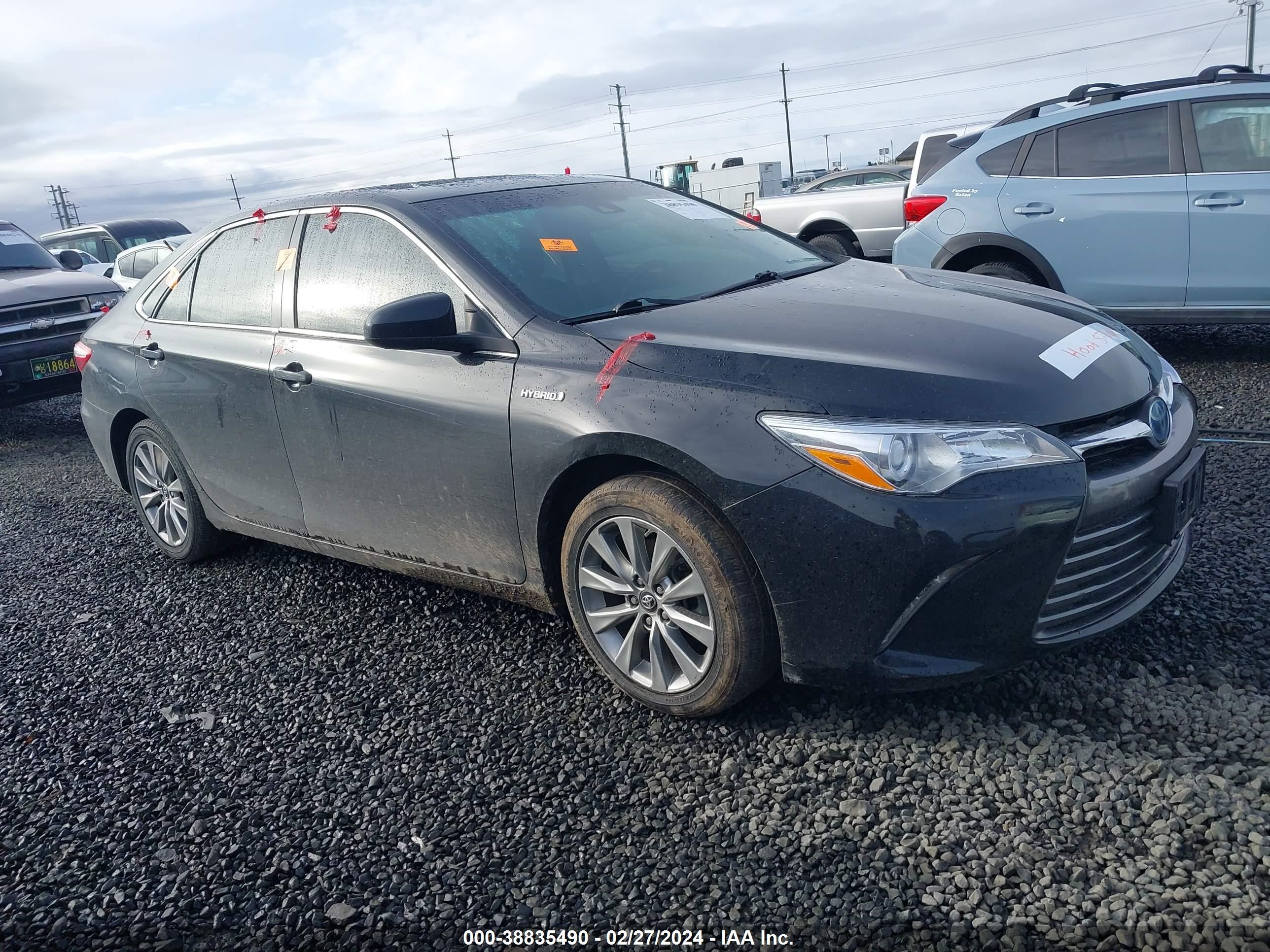 TOYOTA CAMRY 2016 4t1bd1fk7gu198943