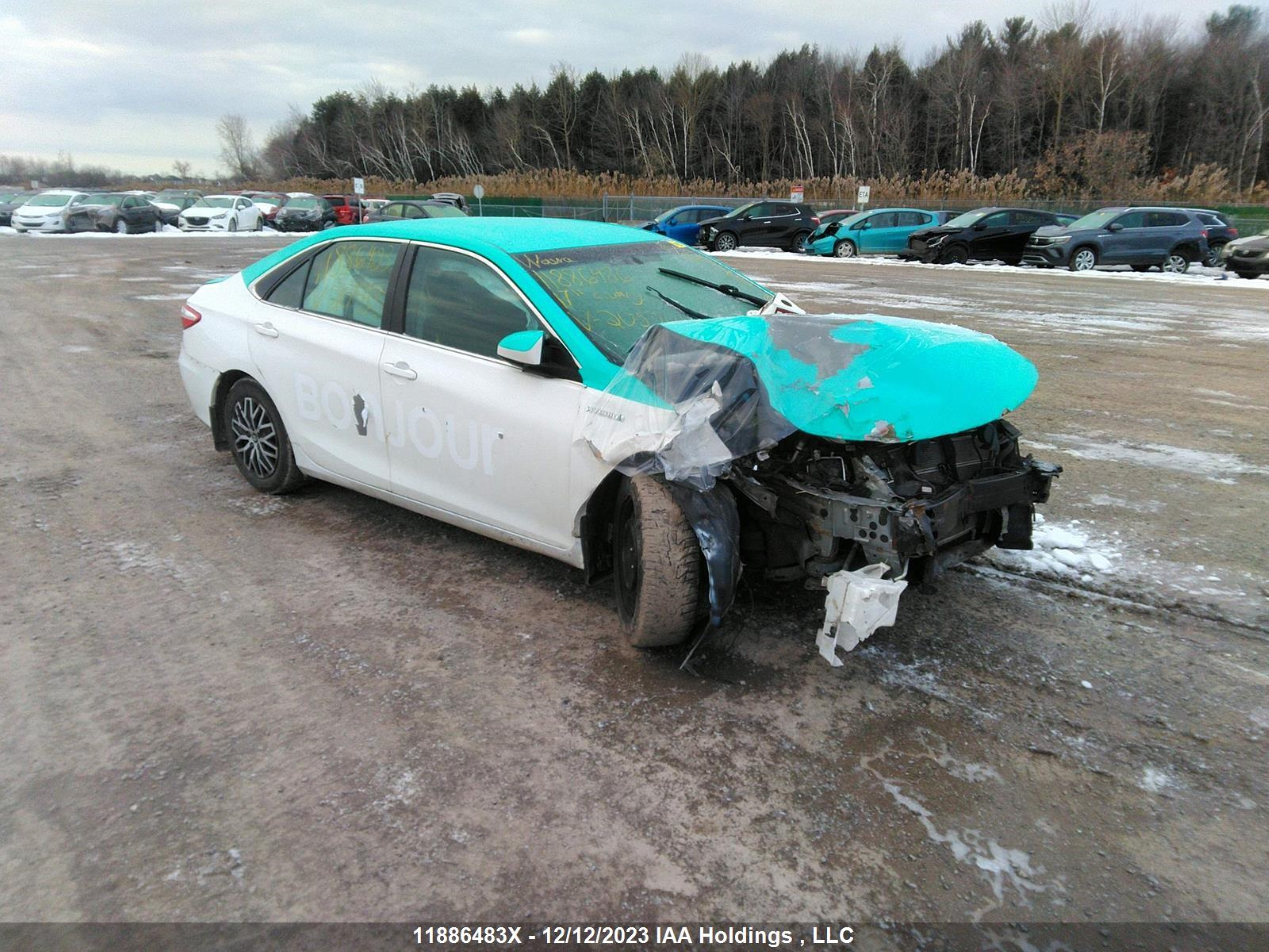 TOYOTA CAMRY 2017 4t1bd1fk7hu205505