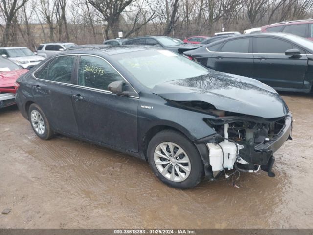 TOYOTA CAMRY HYBRID 2017 4t1bd1fk7hu206623