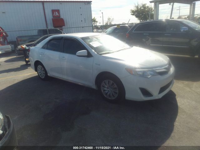 TOYOTA CAMRY HYBRID 2012 4t1bd1fk8cu027547