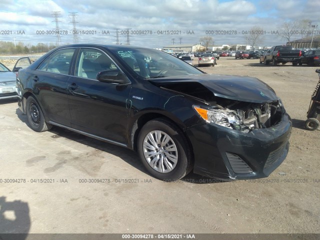 TOYOTA CAMRY HYBRID 2012 4t1bd1fk8cu054683