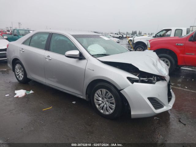 TOYOTA CAMRY HYBRID 2012 4t1bd1fk8cu062122